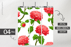 Flowers Digital Papers - 04 Variations Product Image 2