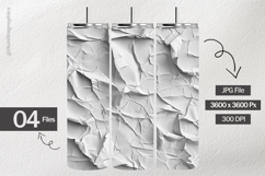 Crumpled paper Digital Papers - 04 Variations Product Image 2