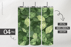 Green Leaves Digital Papers - 04 Variations Product Image 2