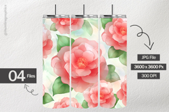 Flowers Digital Papers - 04 Variations Product Image 2