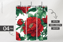 Flowers Digital Papers - 04 Variations Product Image 2