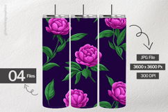 Flowers Digital Papers - 04 Variations Product Image 2