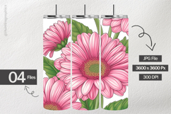 Flowers Digital Papers - 04 Variations Product Image 2