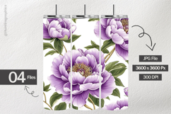 Flowers Digital Papers - 04 Variations Product Image 2