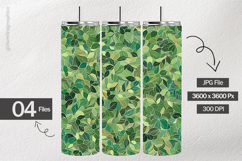 Green Leaves Digital Papers - 04 Variations Product Image 2