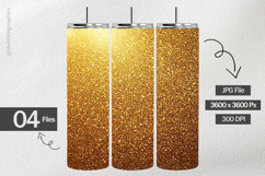 Gold Glitter Digital Papers - 04 Variations Product Image 2