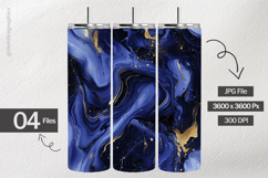 Gold Purple Digital Papers - 04 Variations Product Image 2