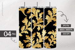 Golden Digital Papers - 04 Variations Product Image 2