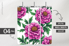 Flowers Digital Papers - 04 Variations Product Image 2
