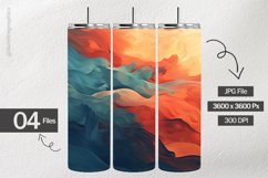 Oil Painting Digital Paper - 04 Variations Product Image 2