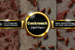 Cockroach Digital Papers - 04 Variations Product Image 1
