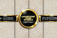 Champagne Sand Sparkle Digital Papers - 04 variations Product Image 1