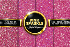 Pink Sparkle Digital Papers - 04 variations Product Image 1