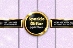 Sparkle Glitter Digital Papers - 04 Variations Product Image 1