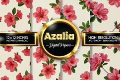 Azalia Digital Papers - 04 Variations Product Image 1