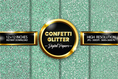 Confetti Glitter Digital Papers - 04 variations Product Image 1
