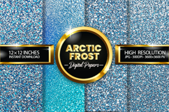 Arctic Frost Digital Papers - 04 variations Product Image 1