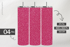 Hot Pink Glitter Digital Papers - 04 variations Product Image 2