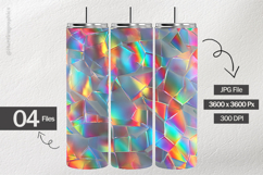 Holographic Filling Pattern Digital Papers - 04 Variations Product Image 2