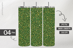 Emerald Glitter Digital Papers - 04 variations Product Image 2