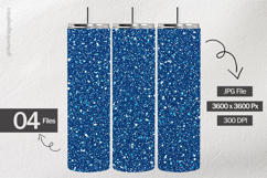 Sapphire Glitter Digital Papers - 04 variations Product Image 2