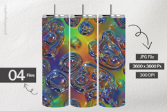 Iridescent Liquid Blobs Digital Papers - 04 Variations Product Image 2