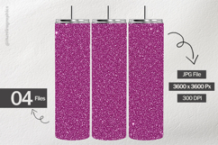 Purpe Glitter Shades Digital Papers - 04 variations Product Image 2