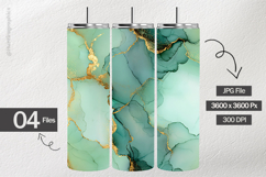 Mint Marble Digital Papers - 04 Variations Product Image 2