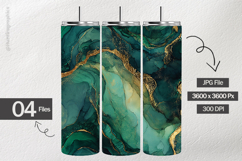 Emerald Flow Digital Papers - 04 Variations Product Image 2