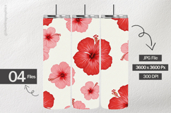 Hibiscus Digital Papers - 04 Variations Product Image 2