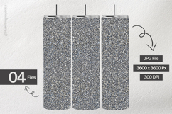 Silver Dust Digital Papers - 04 variations Product Image 2
