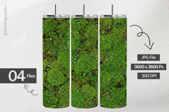 Enchanted Moss Pebbles Digital Papers - 04 variations Product Image 2