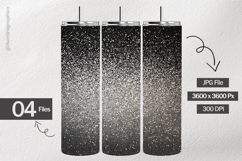 Black Silver Gradient Digital Papers - 04 var Product Image 2