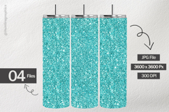 Sky Blue Glitter Digital Papers - 04 variatio Product Image 2