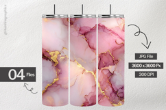 Blush Pink Marble Digital Papers - 04 Variations Product Image 2