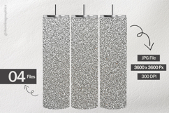 Gray Glitter Digital Papers - 04 variations Product Image 2