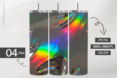 Crinkle Foil Digital Papers - 04 variations Product Image 2