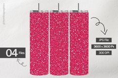 Pink Confetti Glitter Digital Papers - 04 variations Product Image 2