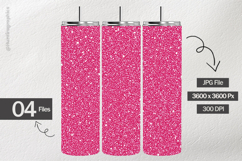 Pink Confetti Glitter Digital Papers - 04 variations Product Image 2