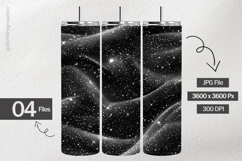 Midnight Static Digital Papers - 04 variations Product Image 2