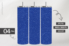 Sapphire Blue Stardust Digital Papers - 04 variations Product Image 2