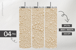 Ivory Pearl Mosaic Digital Papers - 04 variations Product Image 2