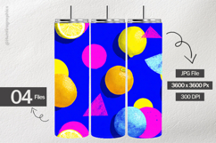 Citrus Pop Pattern Digital Papers - 04 variations Product Image 2