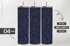 Midnight Galaxy Sparkle Digital Papers - 04 variations Product Image 2