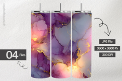 Abstract Fluid Art Digital Papers - 04 Variations Product Image 2