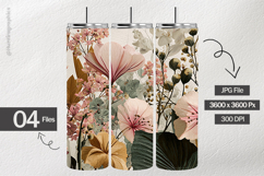 Botanic Charm Digital Papers - 04 variations Product Image 2