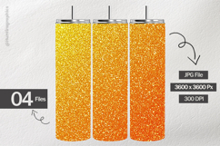 Golden Amber Gradient Digital Papers - 04 variations Product Image 2