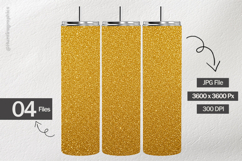 Warm Gold Glitter Digital Papers - 04 Variations Product Image 2