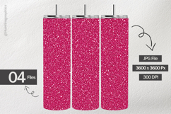 Hot Pink Glitter Digital Papers - 04 variatio Product Image 2