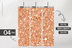 Copper Shards Digital Papers - 04 variations Product Image 2